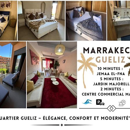 Appartement Neuf Climatise, Centre Marrakech. Marraquexe Exterior foto