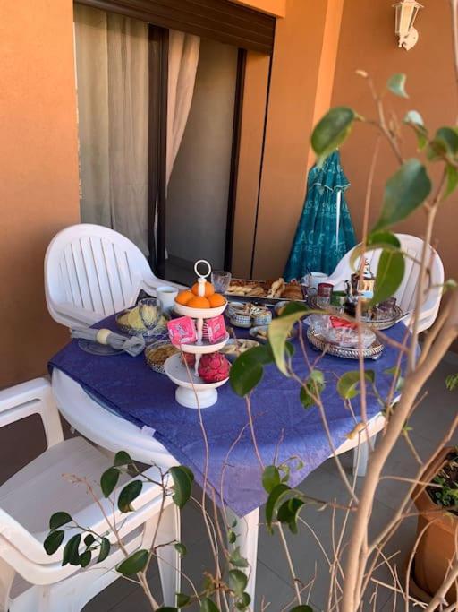 Appartement Neuf Climatise, Centre Marrakech. Marraquexe Exterior foto