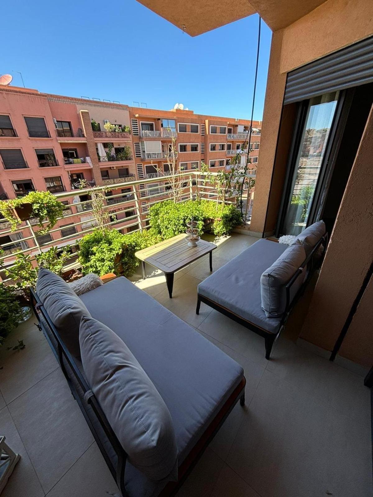 Appartement Neuf Climatise, Centre Marrakech. Marraquexe Exterior foto