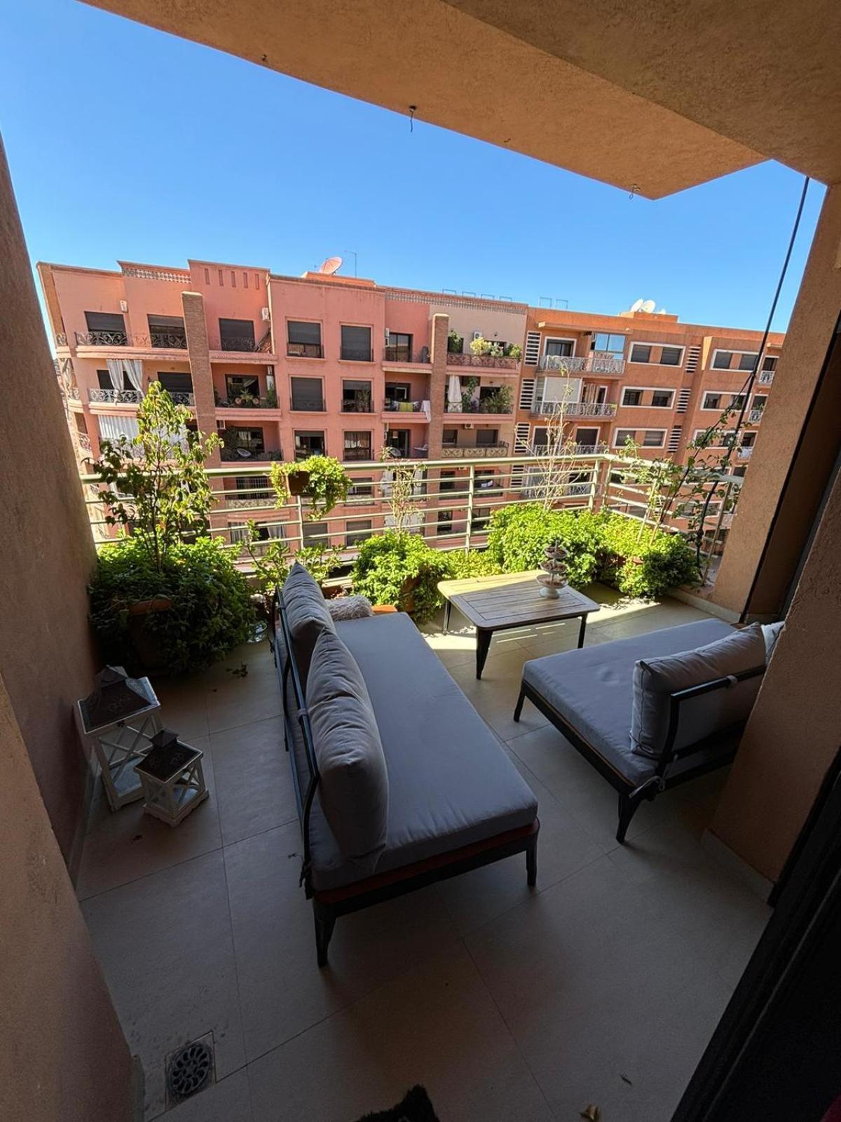 Appartement Neuf Climatise, Centre Marrakech. Marraquexe Exterior foto